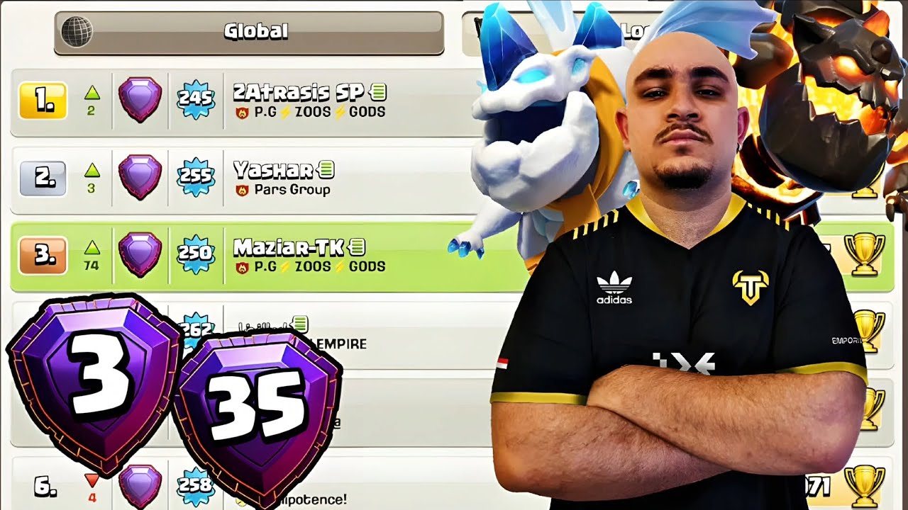 TOP *ICE Sui Lalo* Legends League Attacks | Ep.6 | Best Lalo Strategy in Clash of Clans