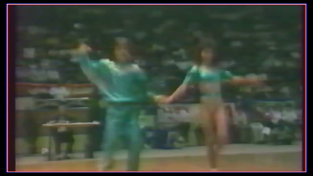 1988 Nathalie & Victor 2ème - Championnat de France Rock Acro Cat A