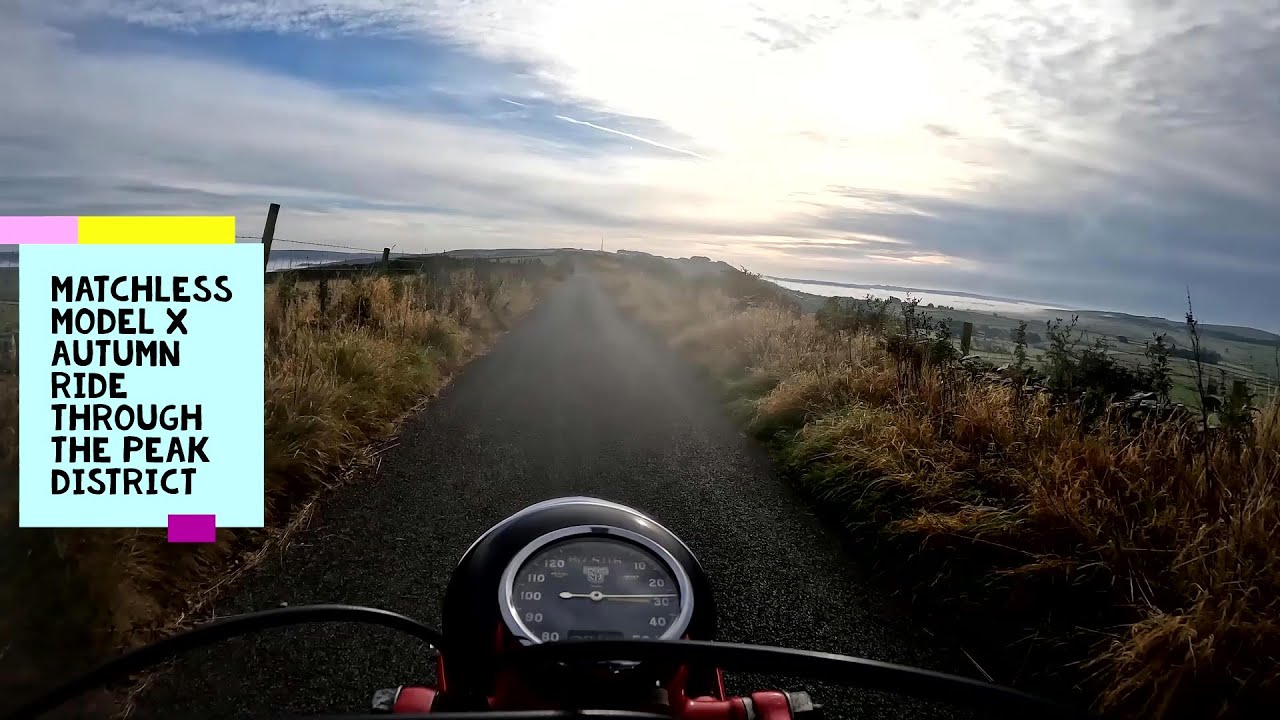 1937 Matchless Model X - Autumn ride through the beautiful Derbyshire Peak District
