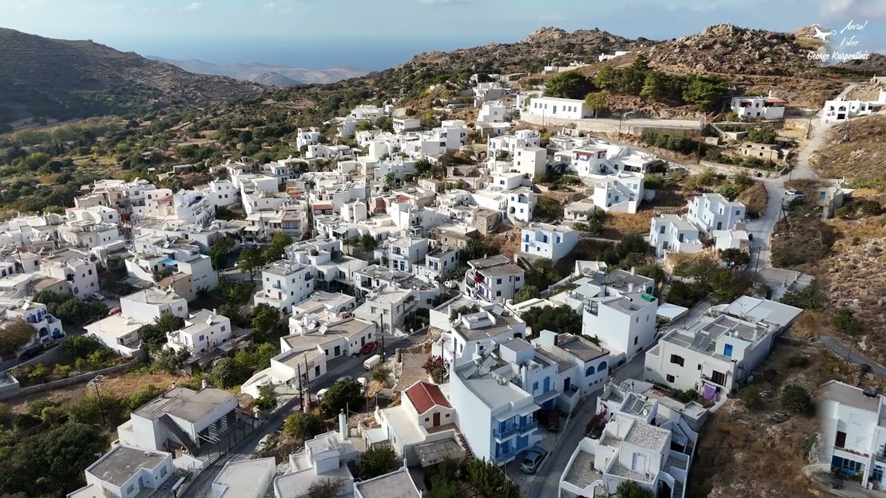 KINIDAROS  VILLAGE NAXOS OCTOBER 2024 (4K)