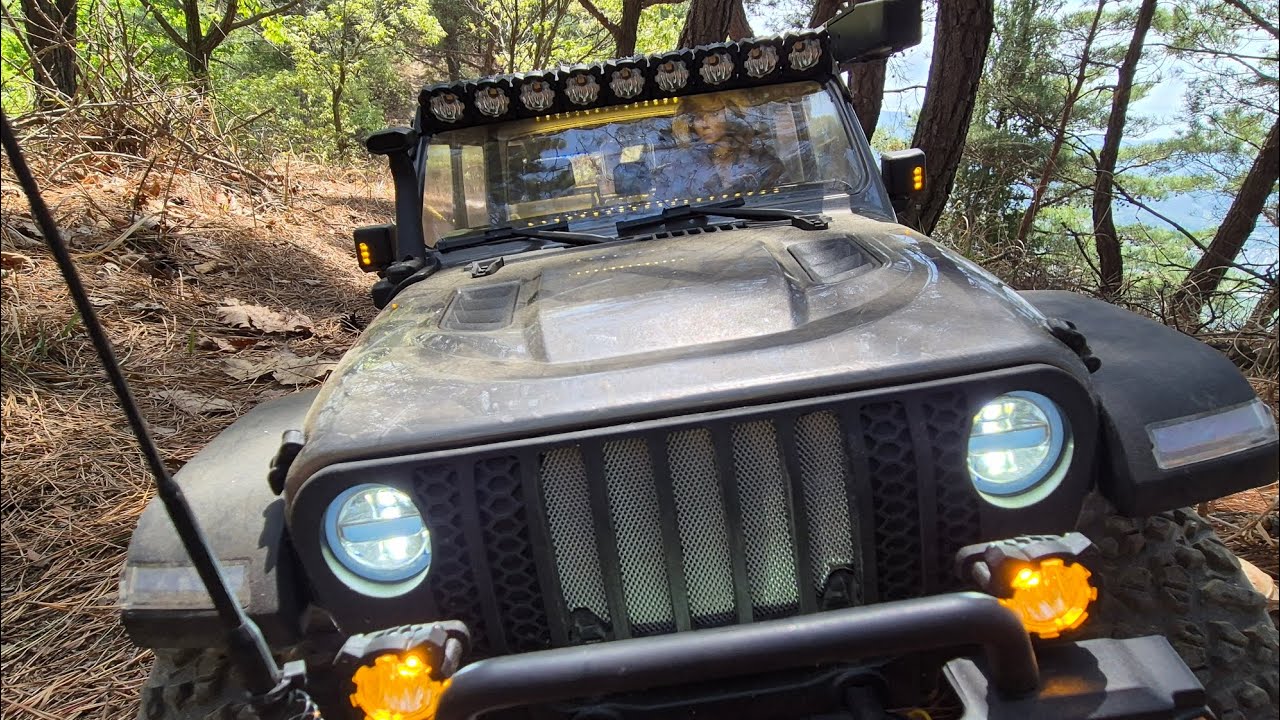 RC scale driving 1/7 RLAARLO JK07 Pro Gladiator. MK07.1/6 AXIAL scx6 Honcho.1/8 3d printer UNIMOG