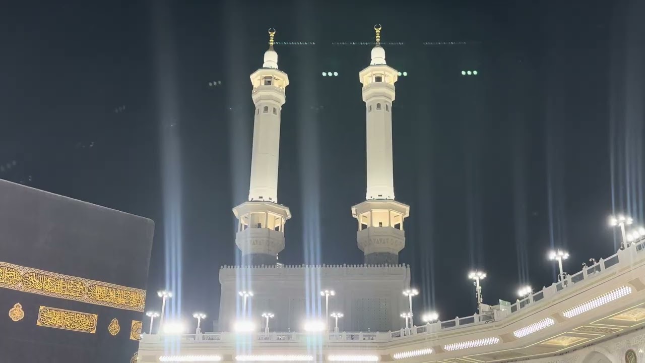 أذان العشاء من المسجد الحرام