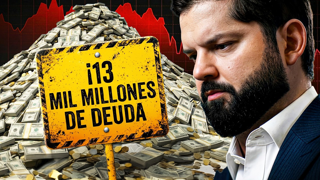 ¡ALARMANTE! BORIC DEJA AL PAÍS AL BORDE DEL COLAPSO por 13 MIL MILLONES DE DEUDA