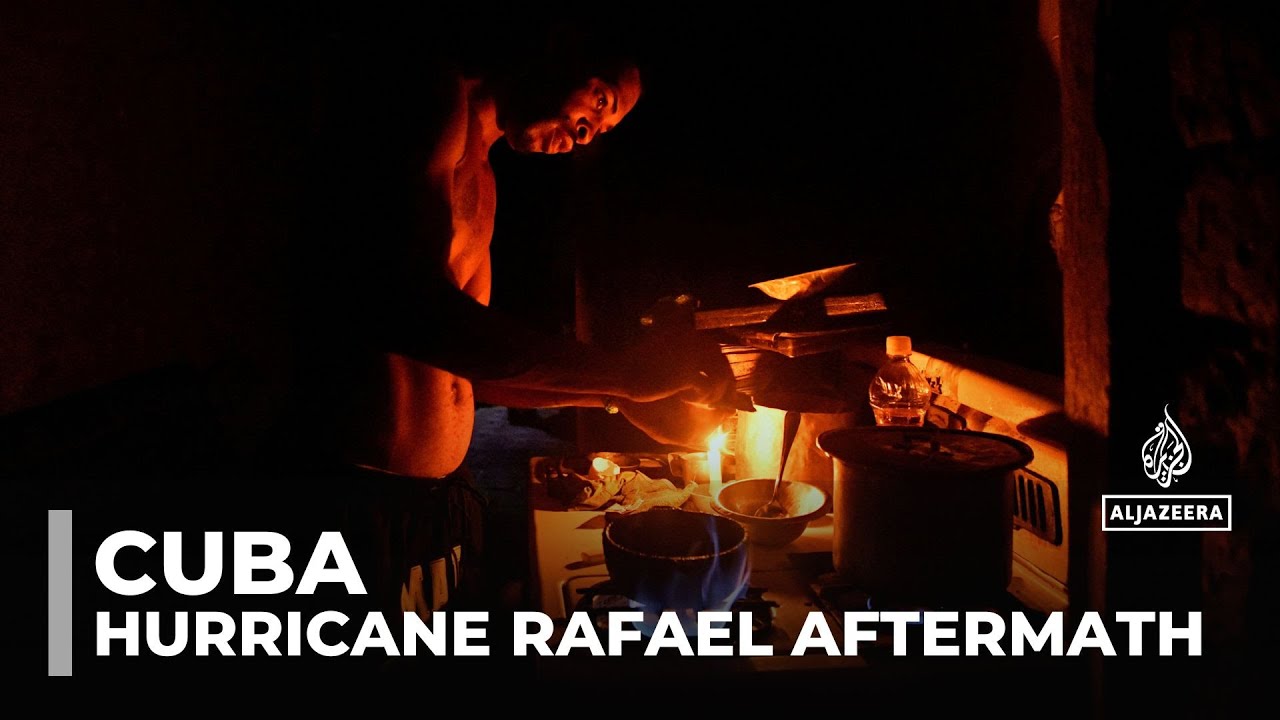 Hurricane Rafael's aftermath leaves Cuba in darkness, recovery hampered by sanctions