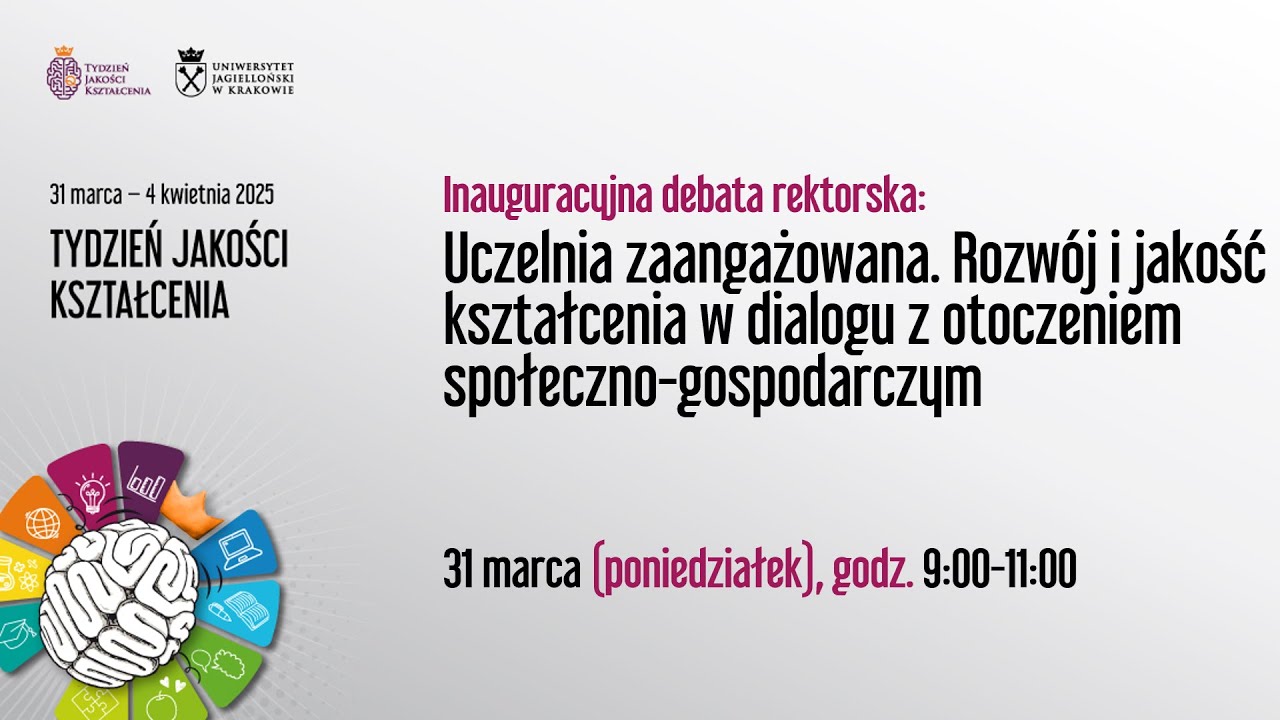 Uczelnia zaangażowana. Rozwój i jakość kształcenia w dialogu z otoczeniem społeczno-gospodarczym