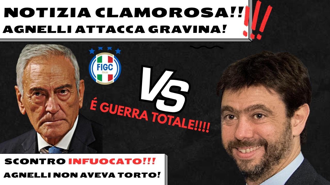 AGNELLI VS FIGC-GUERRA TOTALE!!! ECCO LA VERITA'
