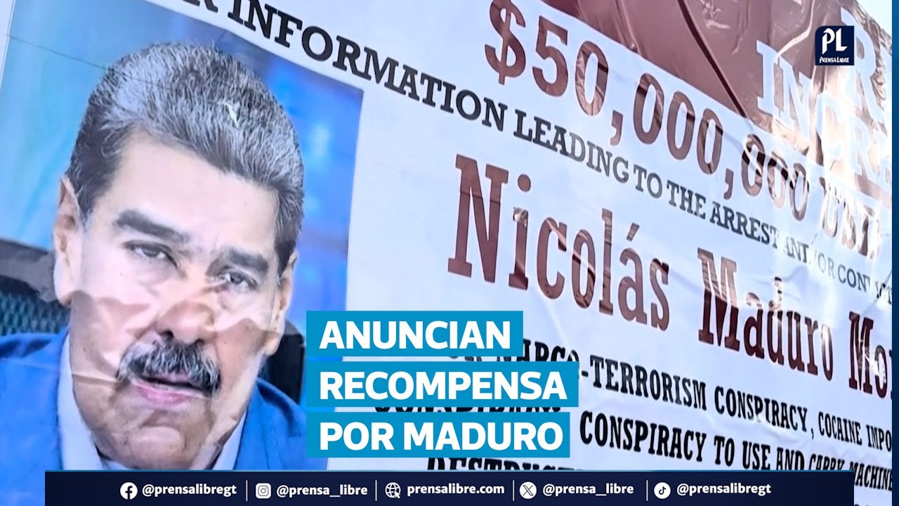 Vallas en la frontera colombo-venezolana ofrecen recompensa por Nicol&aacute;s Maduro y Diosdado Cabello