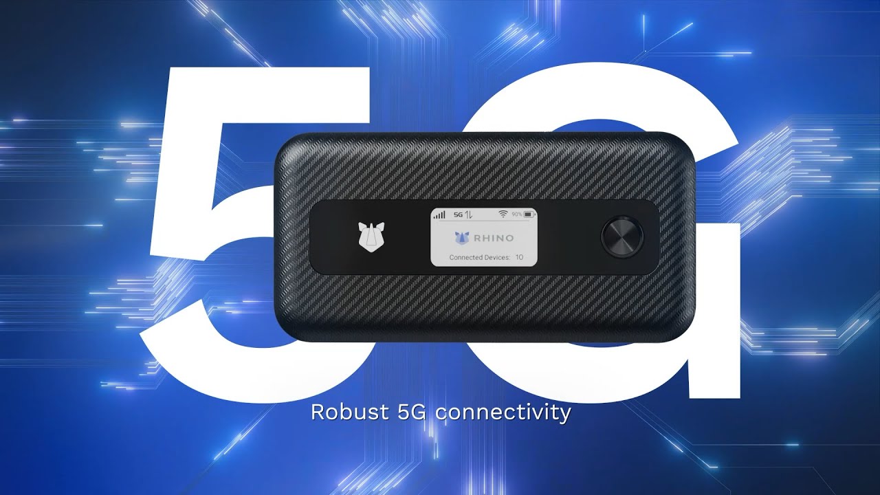 RHINO H1 5G: A 5G RedCap Wireless Hotspot Built for Enterprise