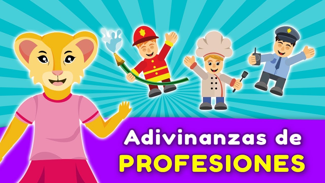 Adivinanzas ► Las Profesiones para niños 👮👩‍🚒👩‍🚀👩‍✈️ ► Recursos Educativos