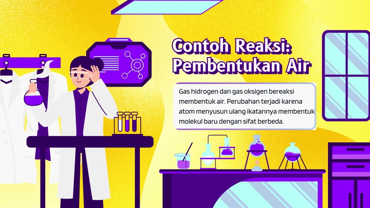 Presentasi Mengenal Reaksi Kimia Sederhana untuk Kelas 10 SMA #kimiamudah #pendidikankimia