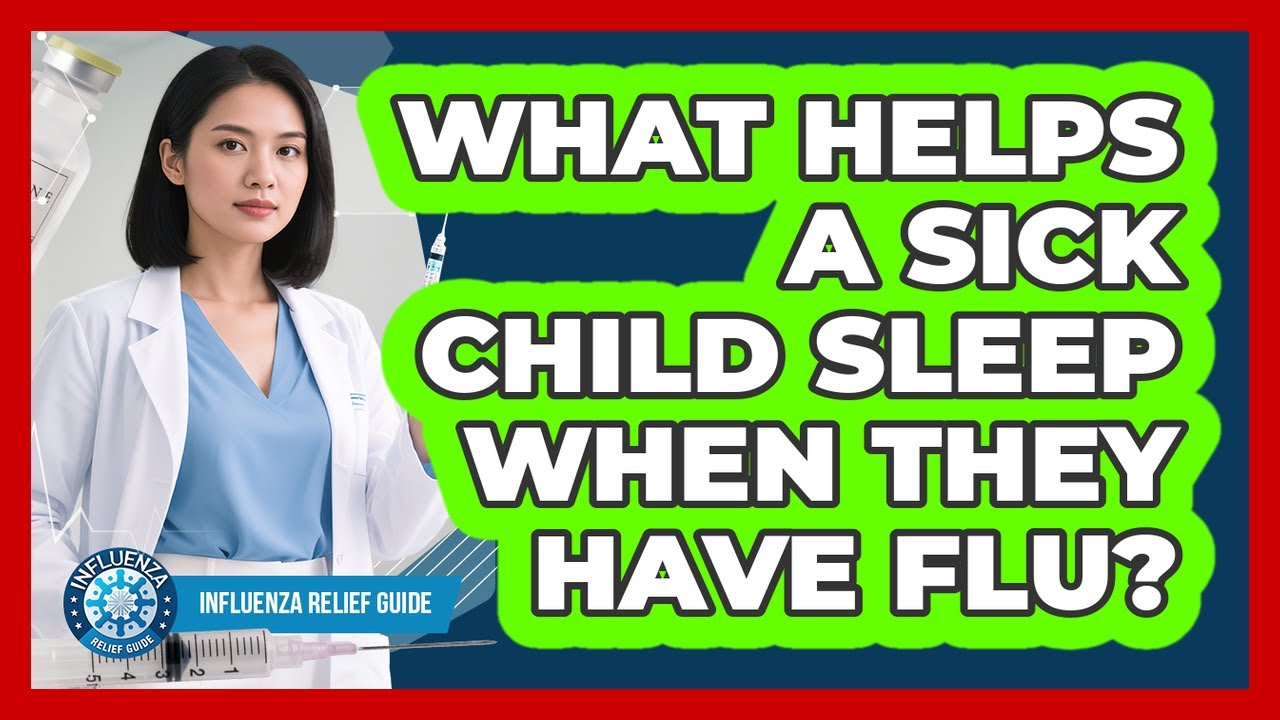 What Helps A Sick Child Sleep When They Have Flu?