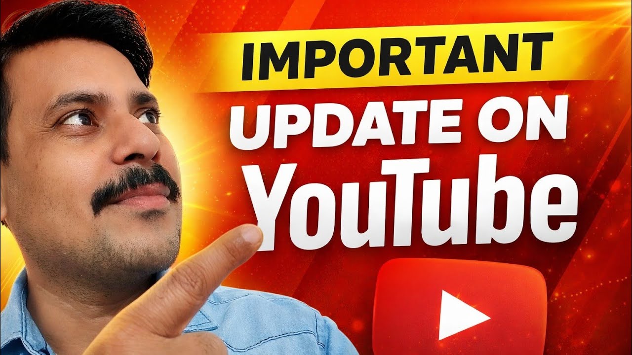 Important Update on Youtube | Youtube policy ka important update