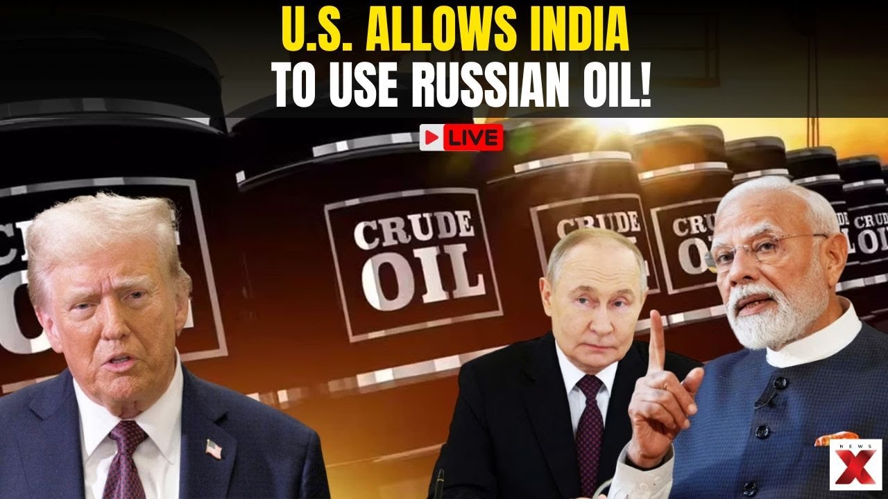 India-Russia Oil LIVE: Why Washington Just Allowed India To Use Stranded Russian Oil? | Oil Market