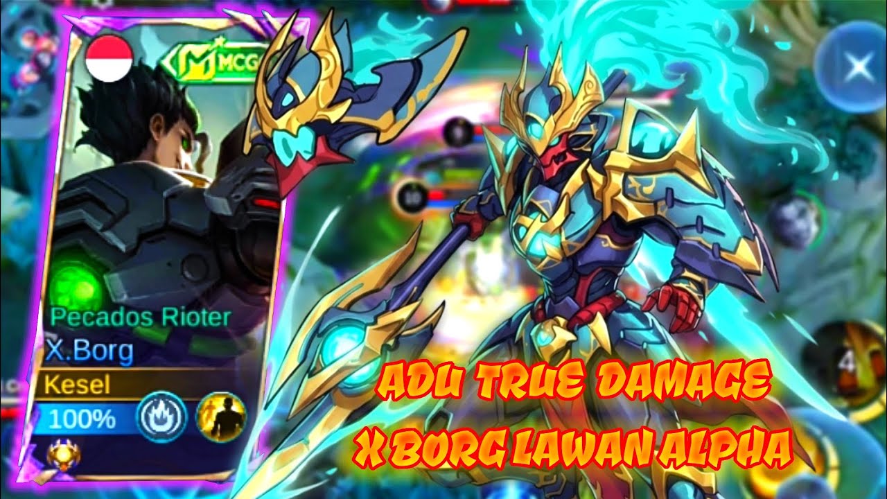 PERTARUNGAN SENGIT‼️ X BORG HANCURKAN ALPHA - BEST BUILD X BORG 2026