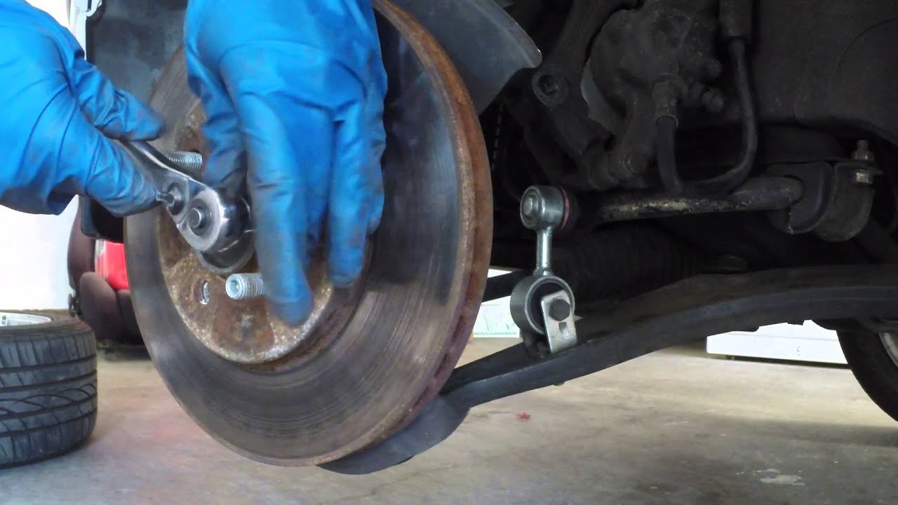 BMW 318iS E30 Brake Rotor Replacement.