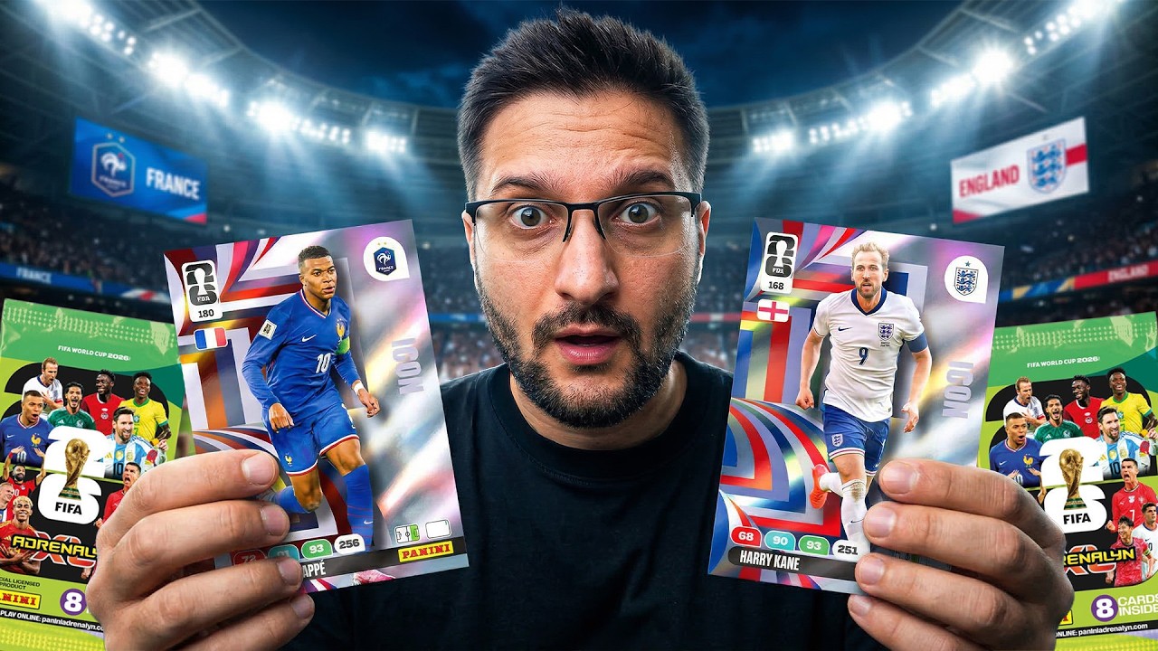 GOLDEN BALLER!😍 I 🇫🇷FRANCIAORSZÁG vs ANGLIA🏴󠁧󠁢󠁥󠁮󠁧󠁿 I Panini FIFA World Cup 2026 Adrenalyn XL