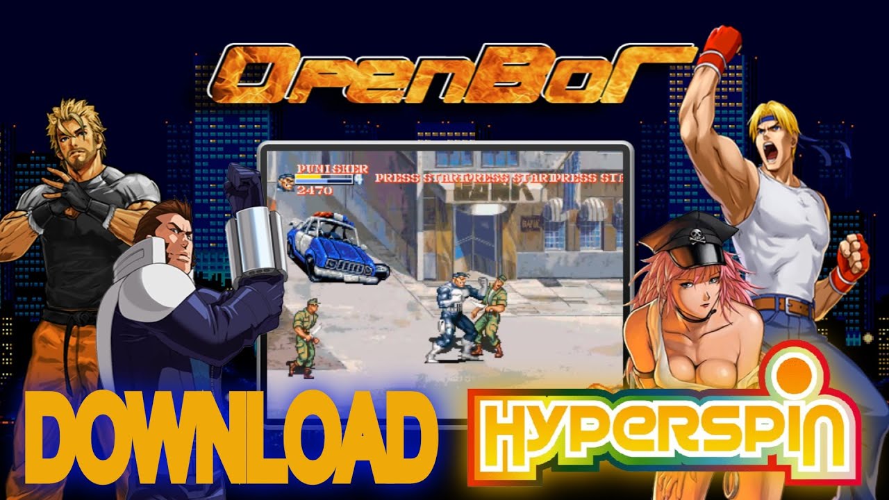 HYPERSPIN | OPENBOR | PACK COMPLETE