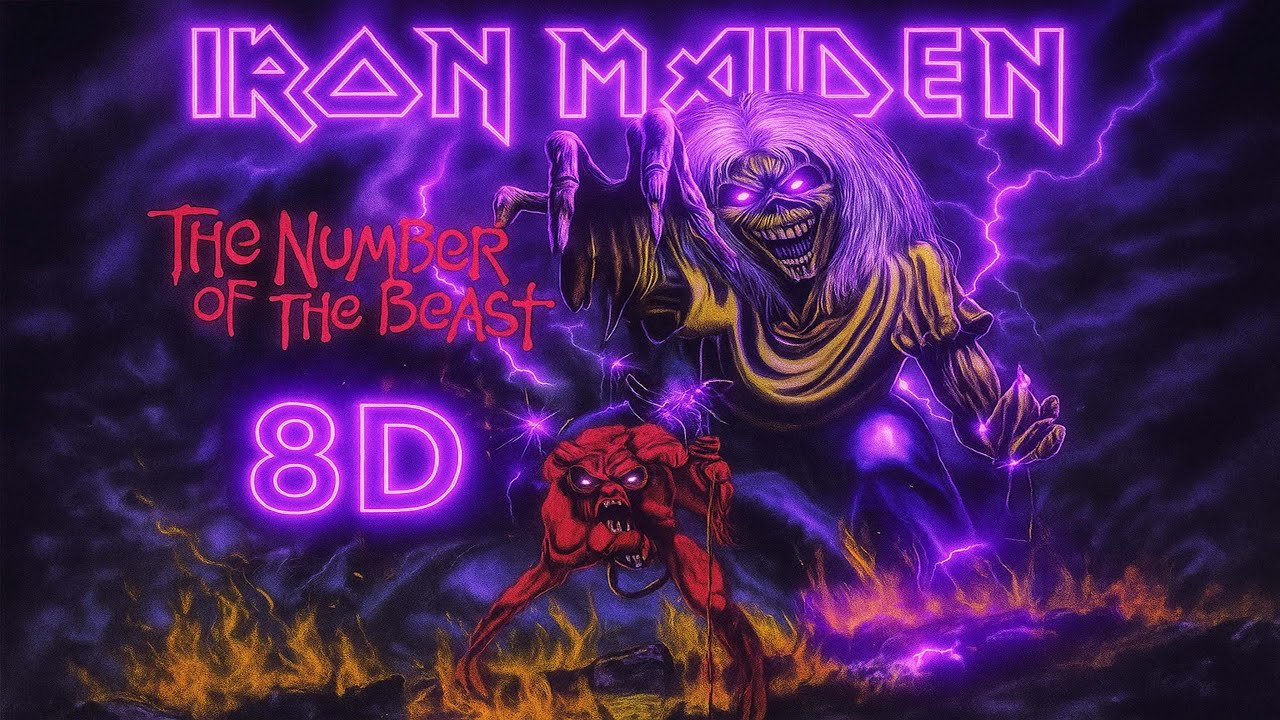 Iron Maiden - The Number Of The Beast  Ultra Remastered (8D Audio)