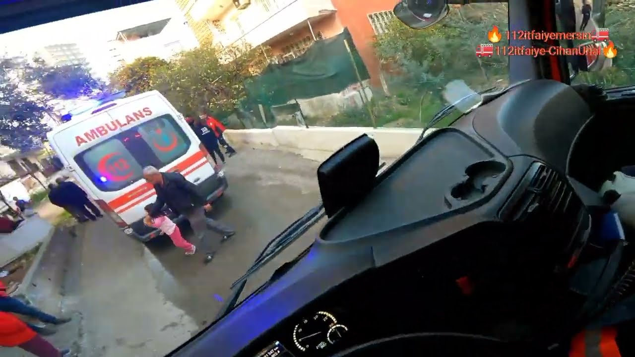 #35# zemin kat ev yangını ihbarı | trafikte zor anlar yaşadık | bilinçsiz sürücülerle başımız dertte