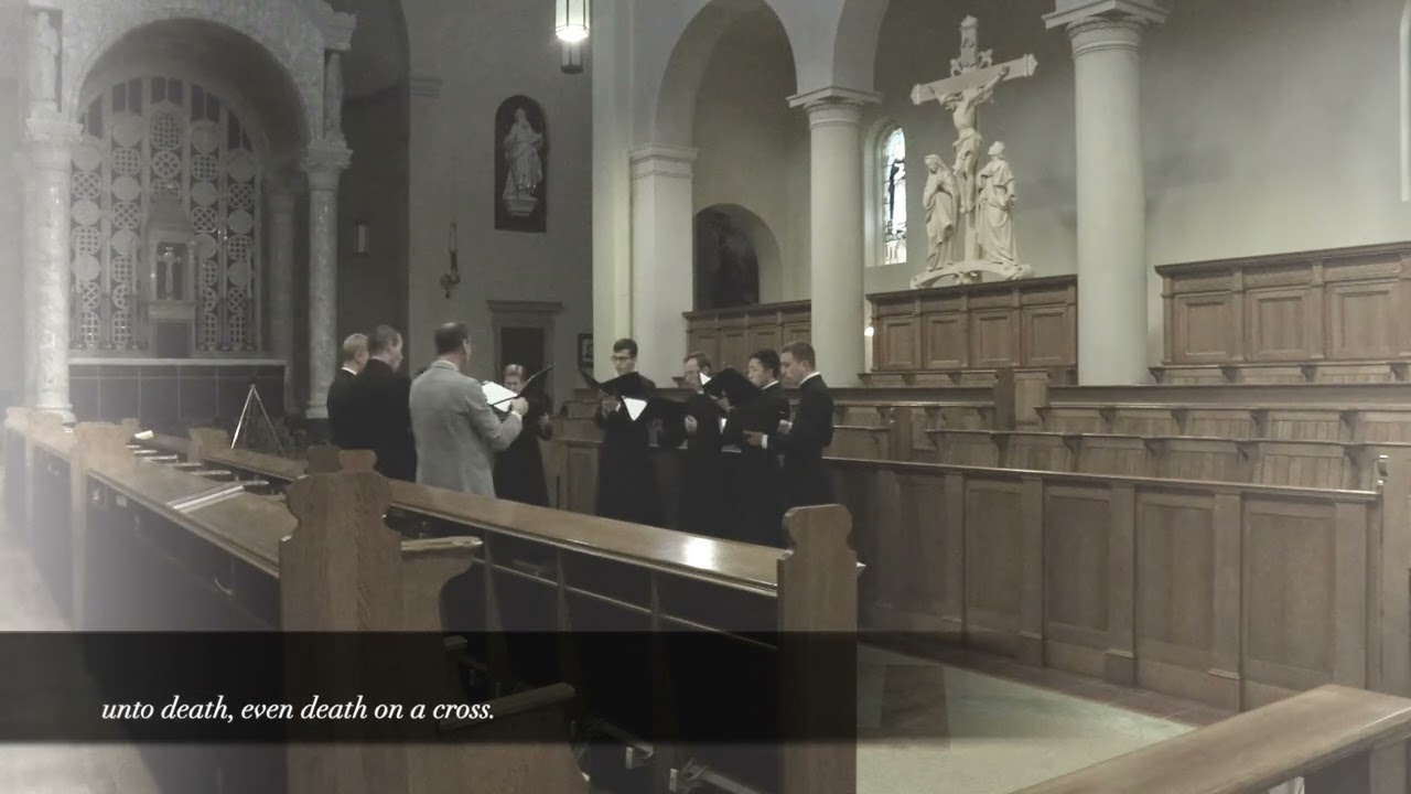 Christus factus est (TTB a cap) by G. Matteo Asola