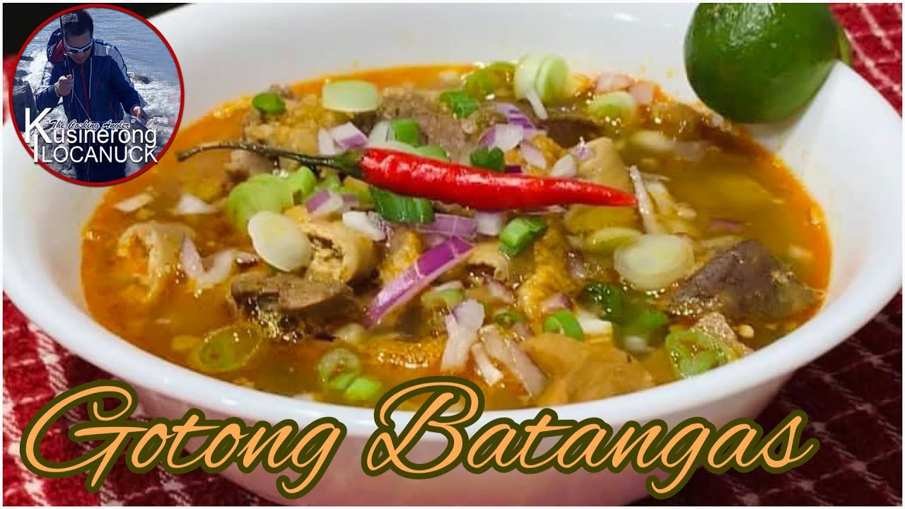 GOTO (GOTONG) BATANGAS RECIPE | ALAMIN ANG SIKRETO SA PAGLUTO BAKIT DINUDUMOG #gotobatangasrecipe