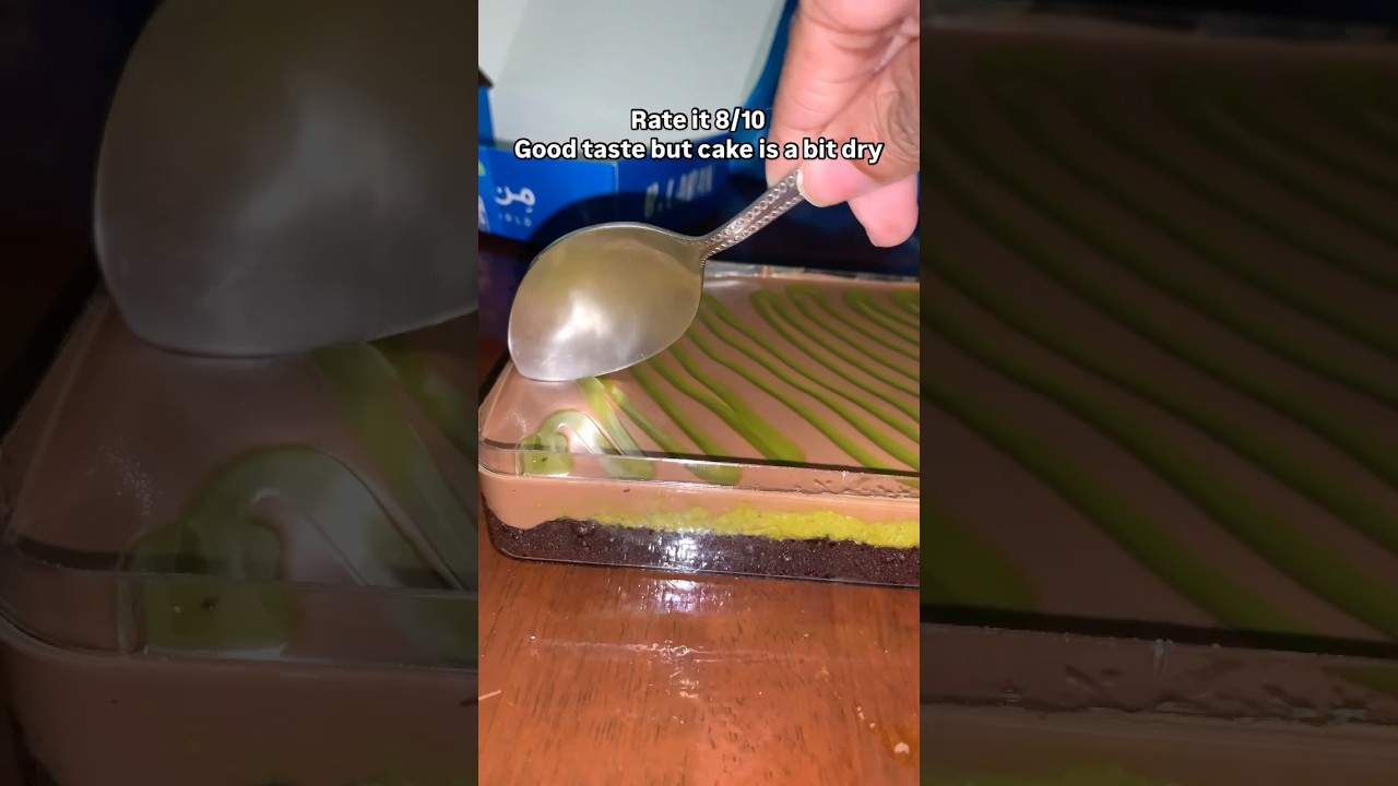 VIRAL B.laban Cake | Dubai pistachio kunafa chocolate #shorts #dubaichocolate | Talabat 50% sale