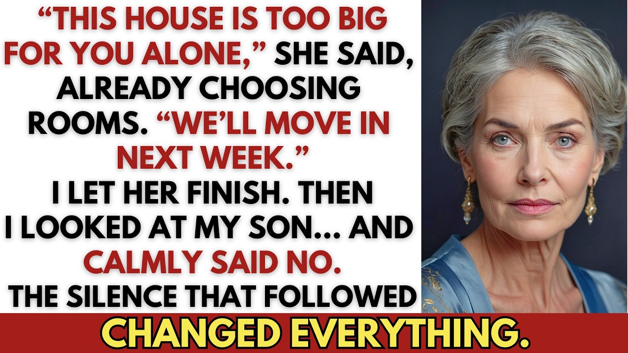 ‘This House Is Too Big for You Alone—We’re Moving In,’ My DIL Said. I Said No.