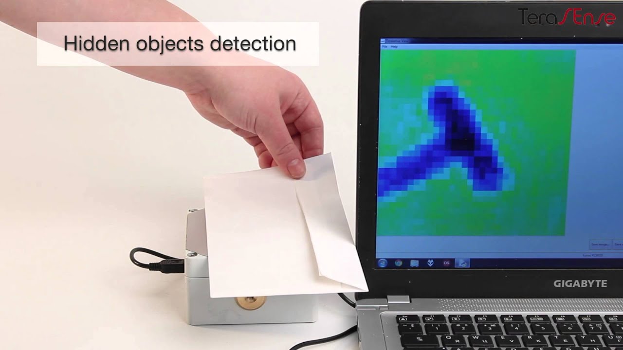 TeraSense terahertz imaging camera