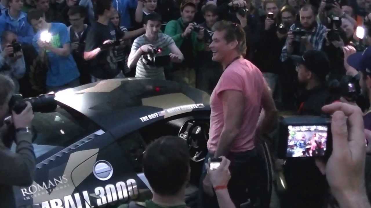 David Hasselhoff at Gumball 3000! - Warsaw 2013 HD