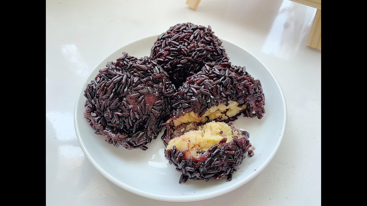 Bánh xôi khúc - Phiên bản gạo lứt đen | Mali House