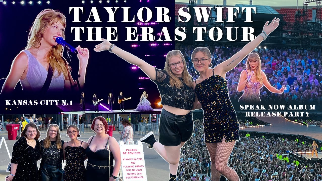 TAYLOR SWIFT THE ERAS TOUR CONCERT VLOG!! | SPEAK NOW ALBUM RELEASE PARTY✨💜 | KANSAS CITY NIGHT 1