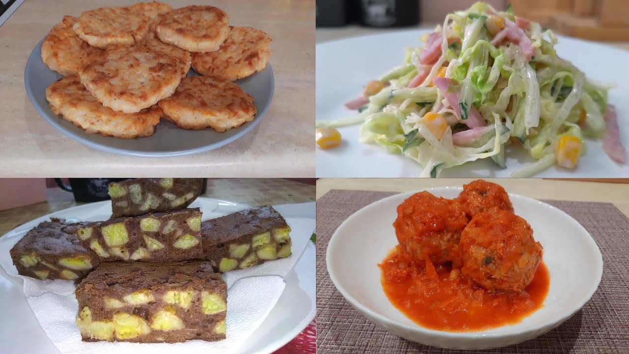 Моментальный Салат И Еще Три Рецепта. Ешь И Худей.