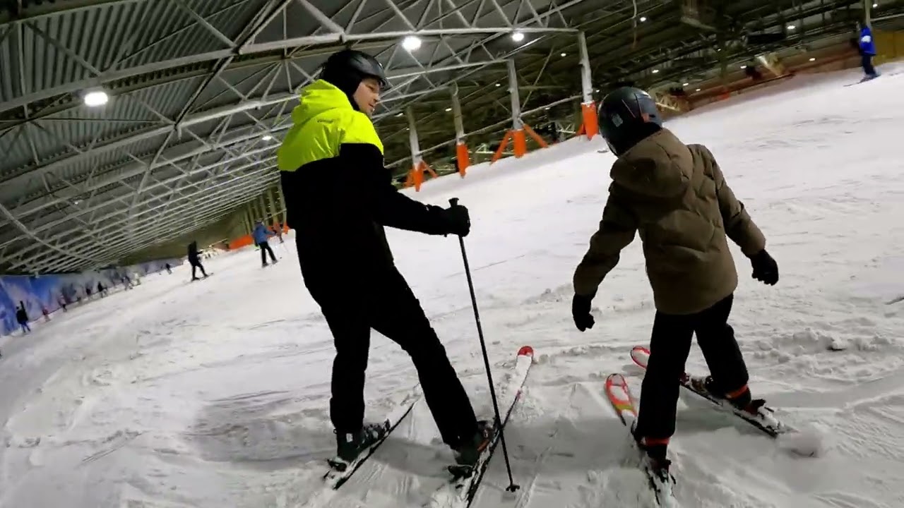 Skiën in Landgraaf met familie R. (4K) - 1 & 2 januari 2026