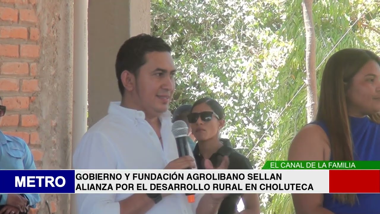 GOBIERNO Y FUNDACIÓN AGROLIBANO SELLAN ALIANZA POR EL DESARROLLO RURAL EN CHOLUTECA