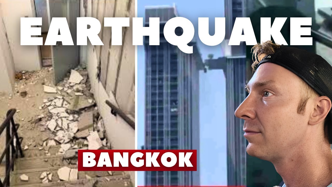 Бангкок после землетрясения: безопасно ли это? (английский с субтитрами)