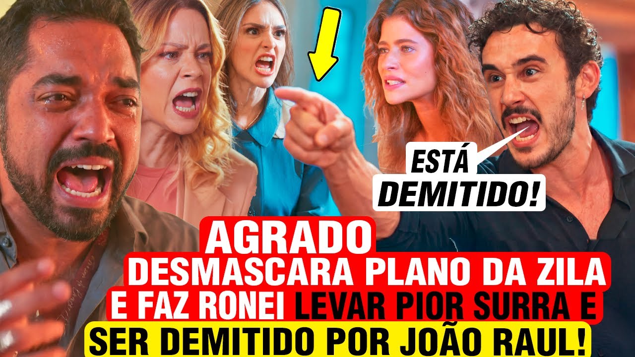 CORAÇÃO ACELERADO - Agrado DESMASCARA PLANO DA Zila e faz Ronei SER DEMITIDO na FRENTE DE TODOS!