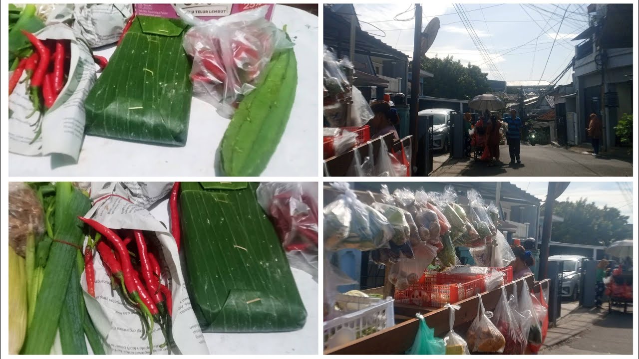 KEGİATAN PAGİ HARİ  BELANJA SAYUR 30 RB LANJUT SETRİKA BAJU