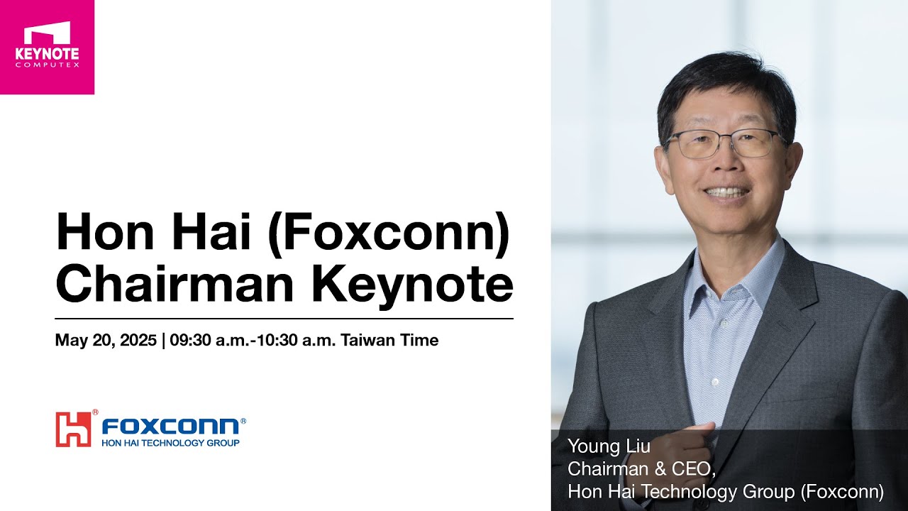COMPUTEX 2025 Keynote: Hon Hai（Foxconn）