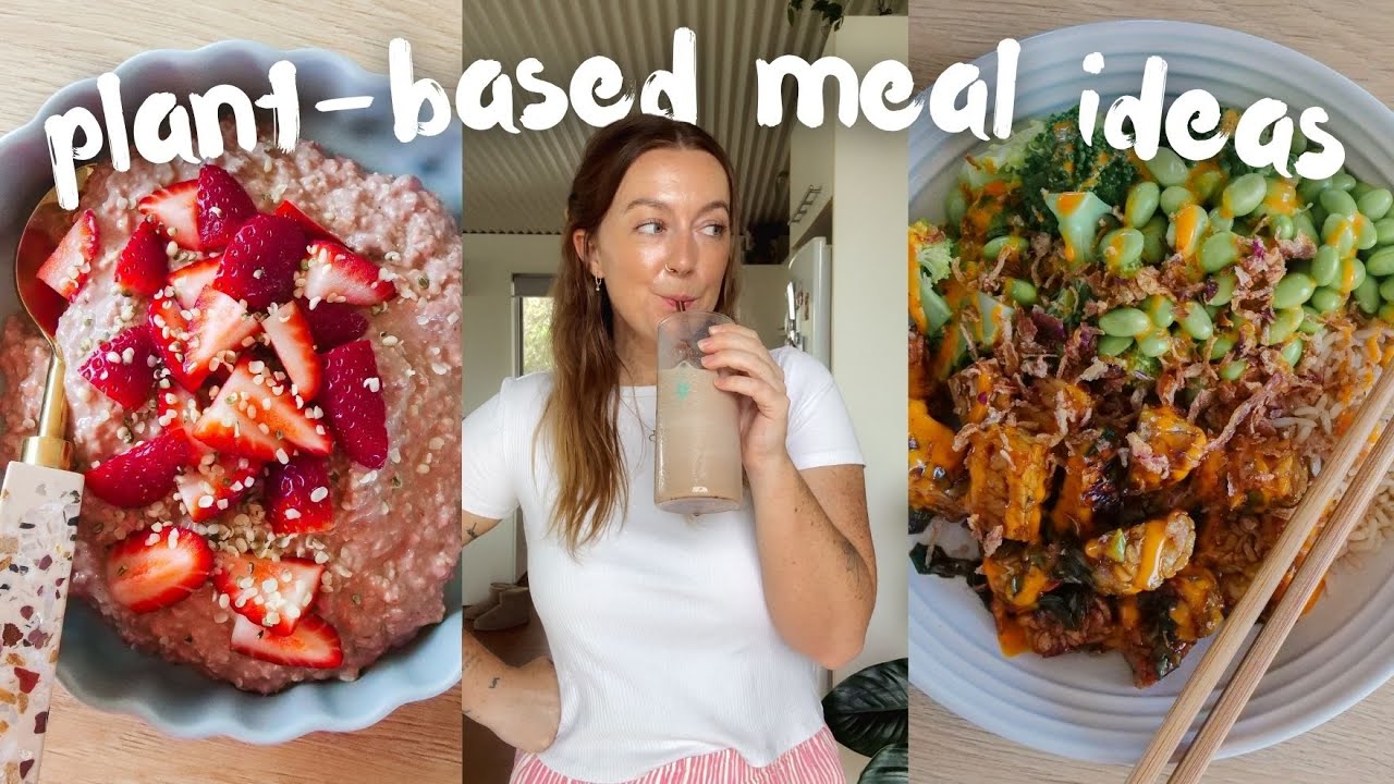 What I eat in a few days (balanced vegan meals) 🧘🏻‍♀️