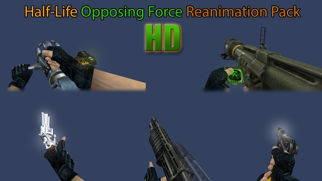 Half-Life: Opposing Force HD Reanimation Pack - Release