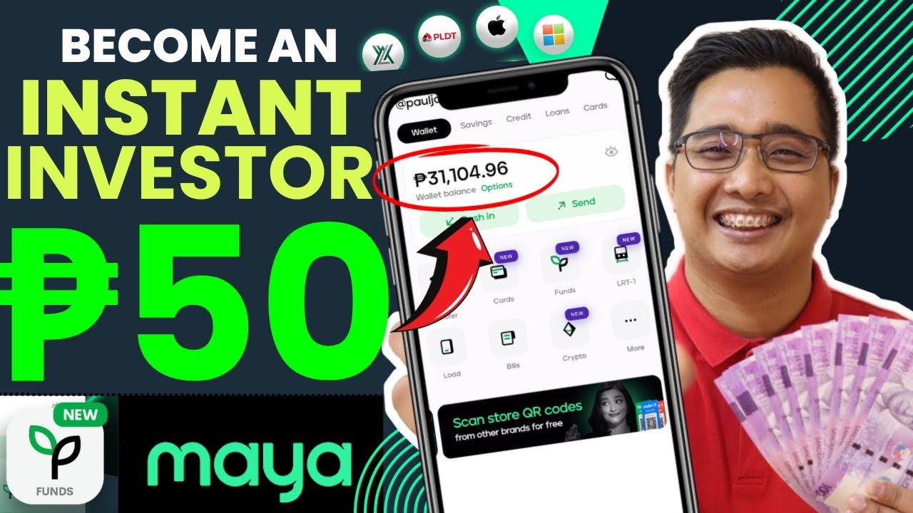 FOR P50 in MAYA | BECOME AN INSTANT INVESTOR WITH BIG COMPANIES | 100 % LEGIT AND TRUSTED
