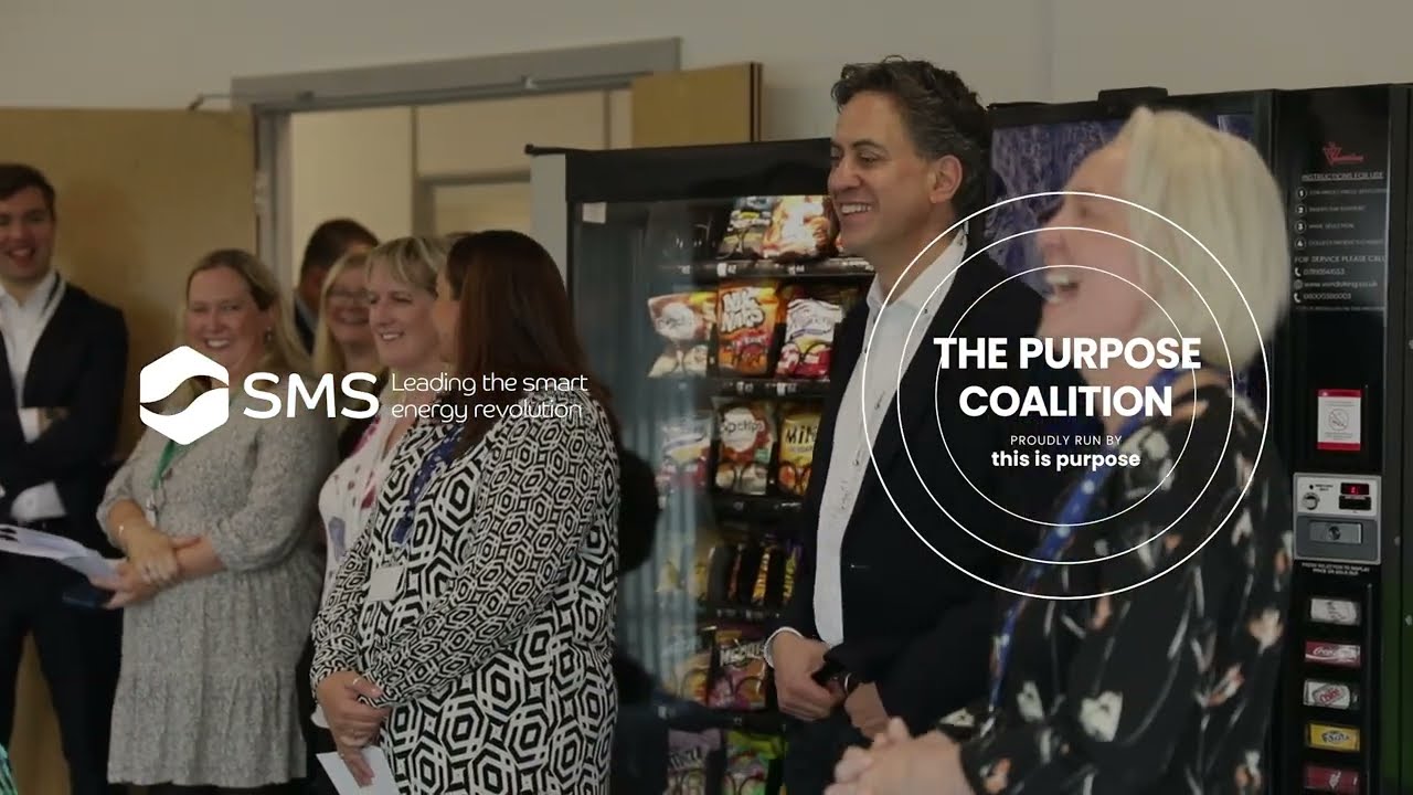 Ed Miliband MP visits SMS offices in Doncaster, South Yorkshire