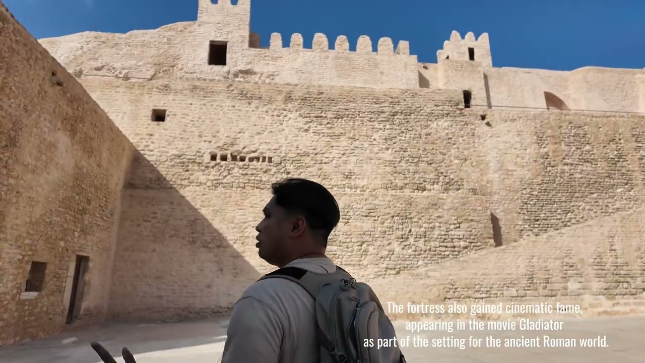 This Ribat in Tunisia looks like a Fortress! 🇹🇳