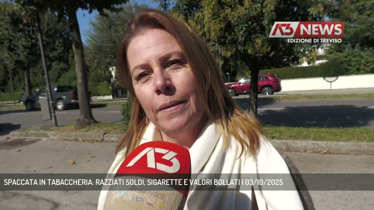 SPACCATA IN TABACCHERIA: RAZZIATI SOLDI, SIGARETTE E VALORI BOLLATI | 03/10/2025