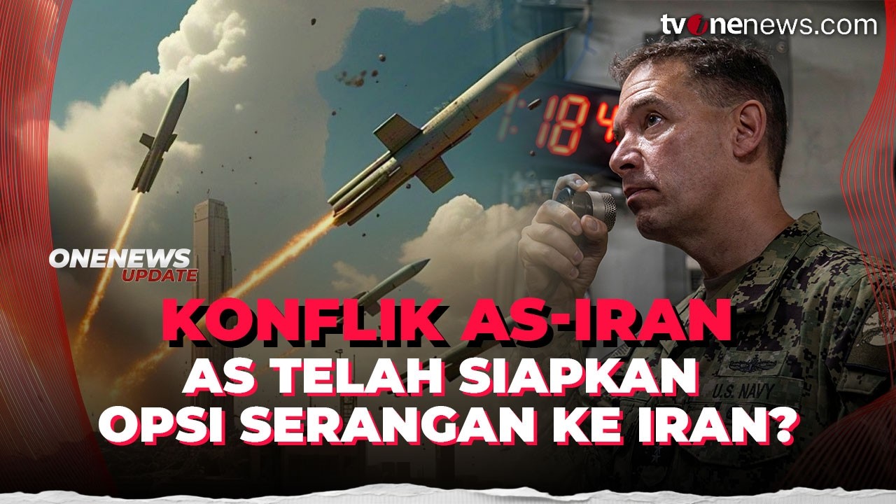 Trump Dapat Opsi Militer ke Iran di Tengah Negosiasi Nuklir | OneNews Update