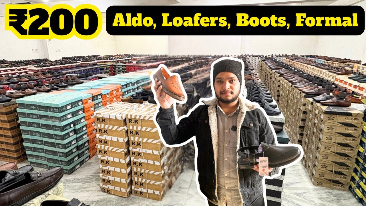 Cheapest Wholesale shoes Market, Agra Wholesale Shoes Market, Indian Footwear Agra Hing Mandi