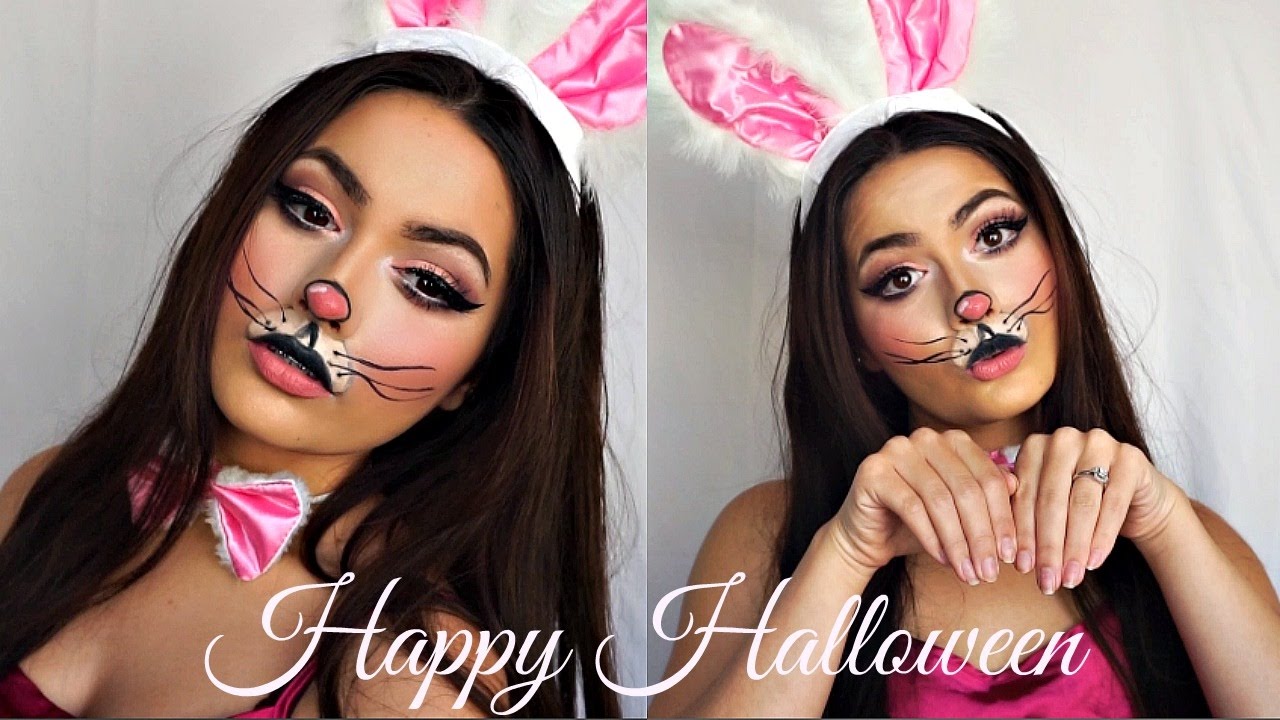 Cute Bunny Makeup Tutorial | Halloween