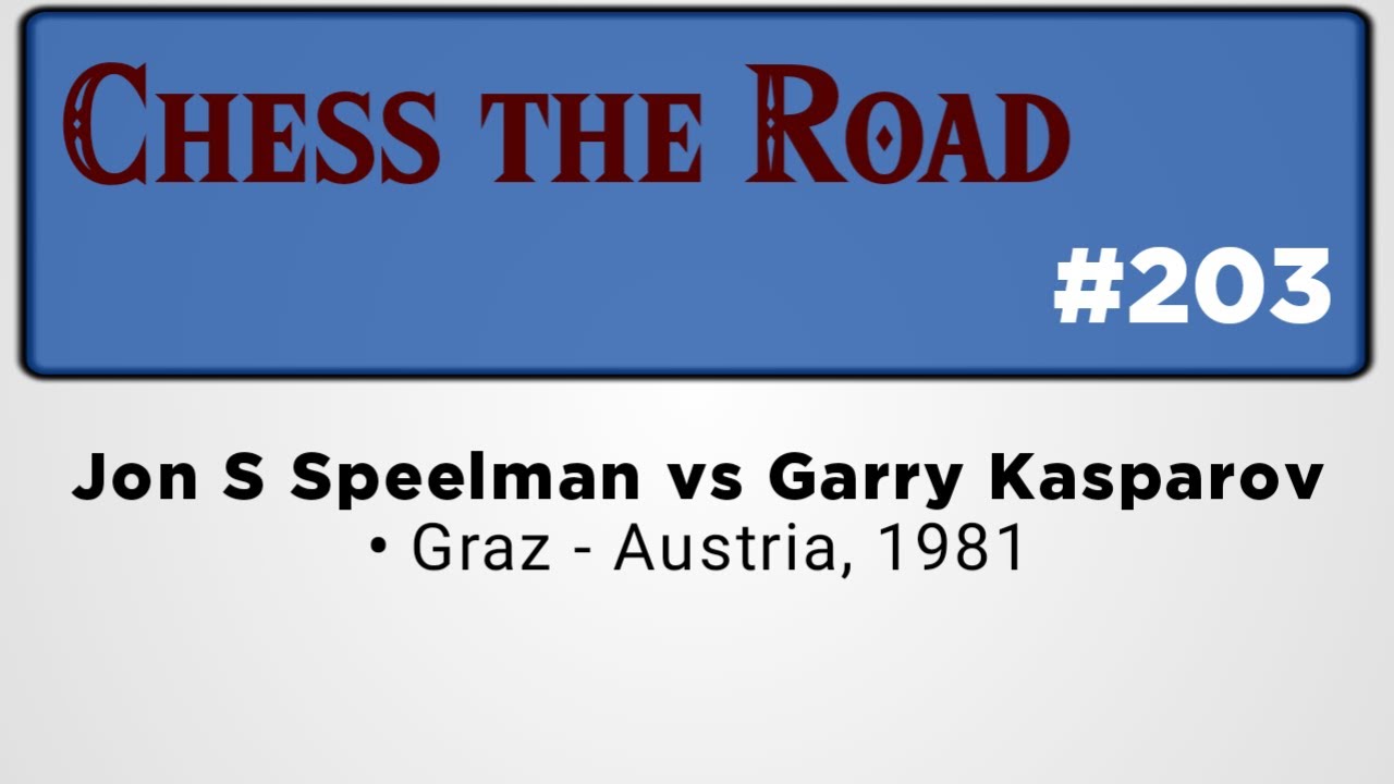 Jon S Speelman vs Garry Kasparov • Graz - Austria, 1981