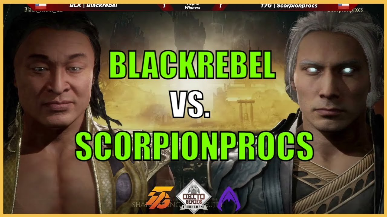MK11: SCORPIONPROCS VS BLACKREBEL - Liu Kang, Fujin vs Shang Tsung - Obito Series Latam Sur Finals