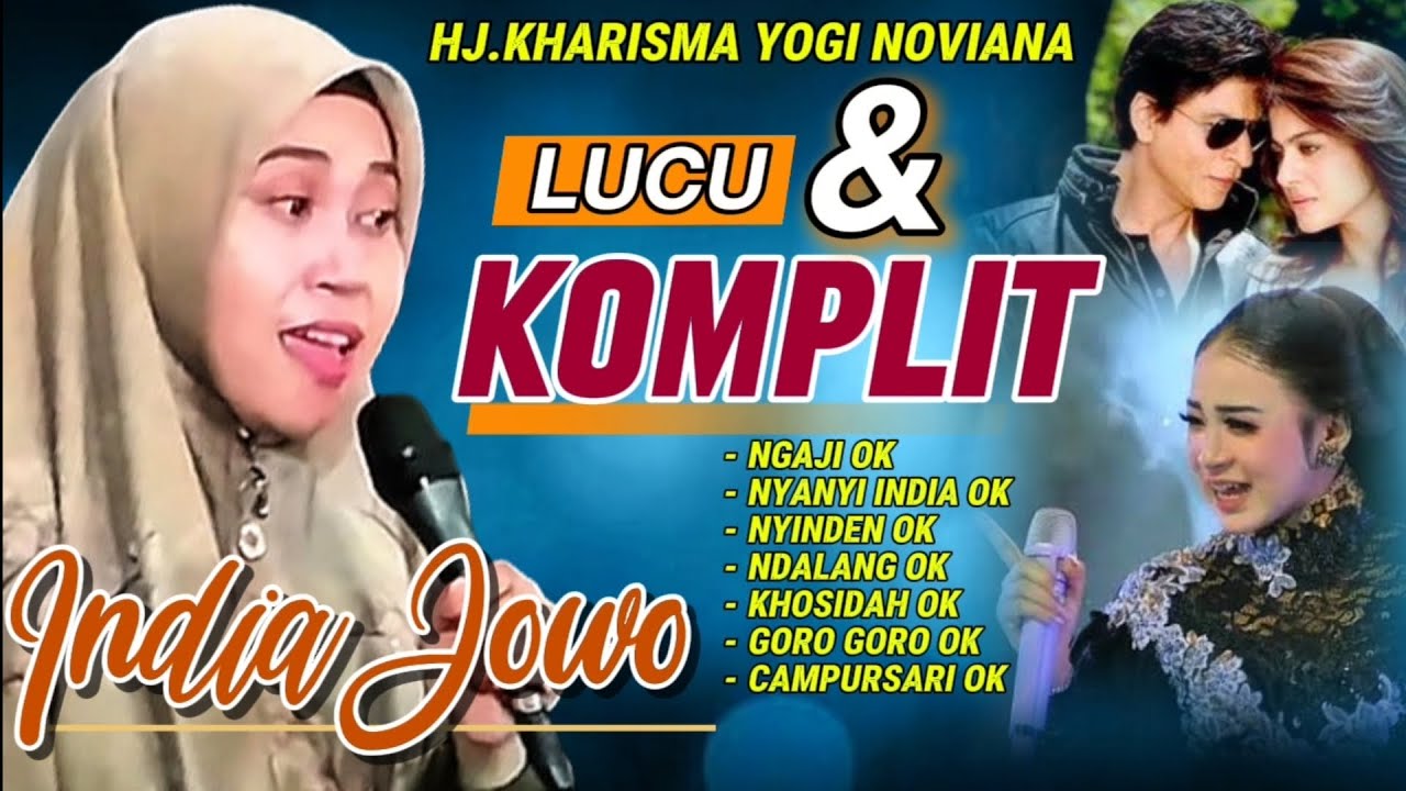 🔴NEW‼️HJ KHARISMA YOGI NOVIANA | INDIA JOWO LUCU DAN KOMPLIT